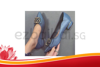 女皮鞋 Female Leather Shoes/ Short Heels